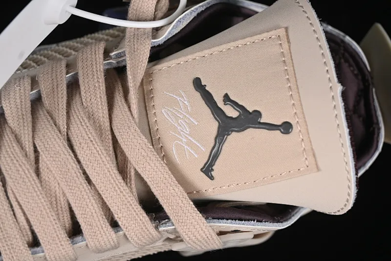 All categories Air Jordan Jordan series basketball shoes Air Jordan 4 G version A Ma Maniere x Air Jordan 4 Retro "Fossil Stone" AJ4 Joe 4 Fossil FZ4810-200
